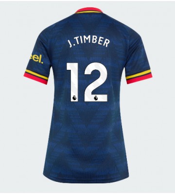 Arsenal Jurrien Timber #12 Udebanetrøje Dame 2026-27 Kortærmet Arsenal Jurrien Timber #12 Udebanetrøje Dame 2026-27 Kortærmet